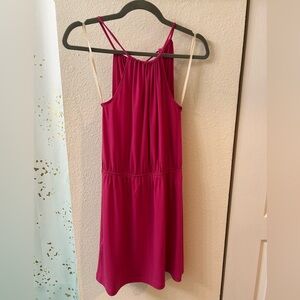 BCBG vibrant pink dress